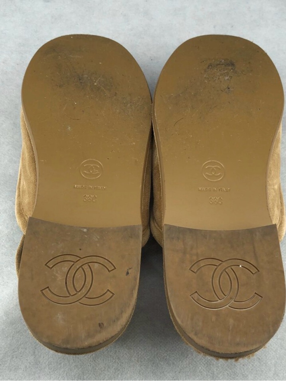 CHANEL Slingback Suede Loafers Metiers d'Art - Picture 7 of 9